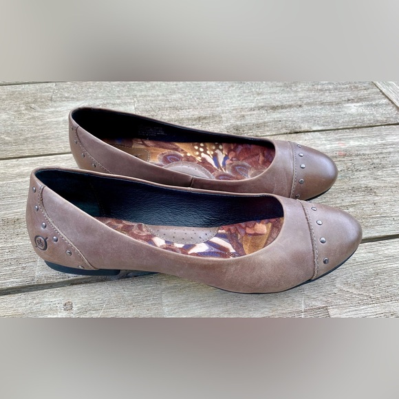 BORN Lola Leather Flats Women’s 7 - Picture 2 of 9